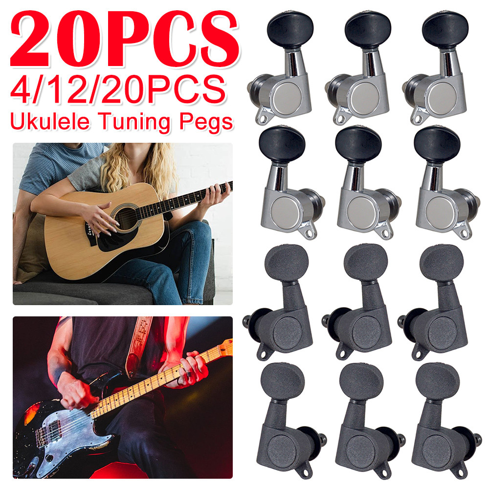 Sealed Guitar String Pegs Locking Tuners Ukulele Tuning Pegs String Tuners Electric Acoustic Guitar