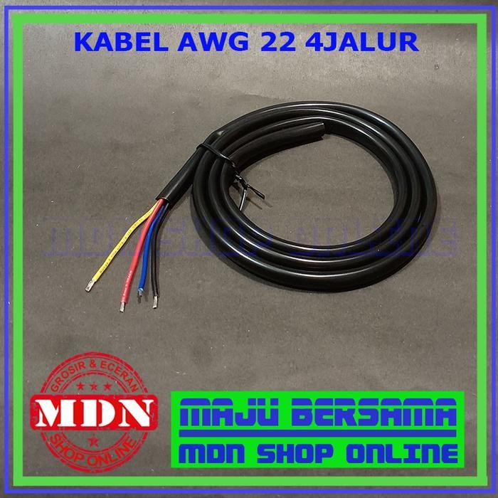 [Expert] Kabel AWG 22 4Jalur Original Jual Per 1Meter