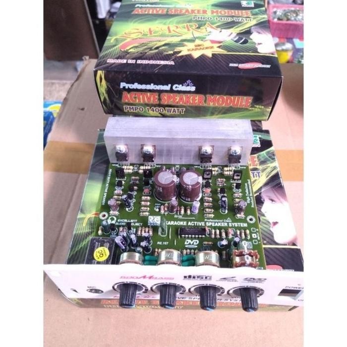 [Expert] Kit aktif speaker stereo tip41 tip42 mic karaoke serra