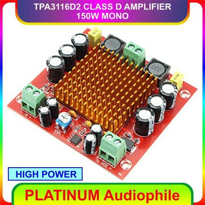 [Expert] TPA3116 Class D Amplifier 150W Mono TPA3116D2 Original Chip