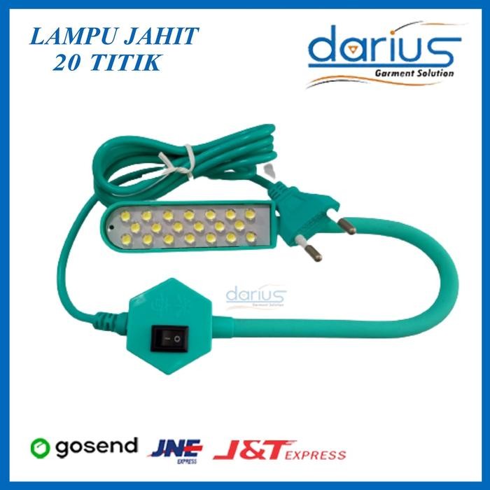 [Expert] Lampu mesin jahit LED 20 titik dengan magnet/lampu jahit/lampu led