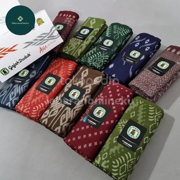 (GROSIR) SARUNG GAJAH DUDUK ASIA KEMBANG