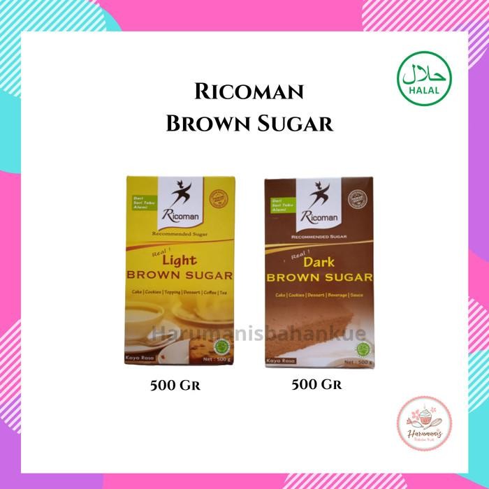 

(Allthebest) Ricoman Brown Sugar Dark / Light 500gr