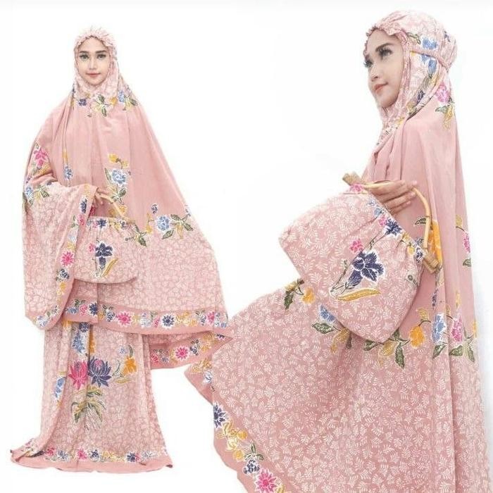 mukena batik encim pekalongan Al fariz