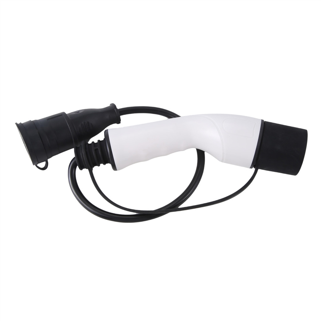 EV Connector 16A Type 2 Male Plug to Schuko Socket EV Charging Adapter for EV Charging Station Elect