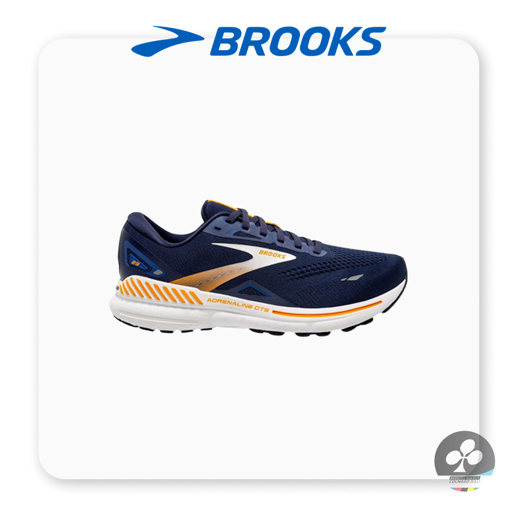 BROOKS - Shoes Adrenaline GTS 23 Men (PEACOAT/ULTRAMARINA/ORANGE)