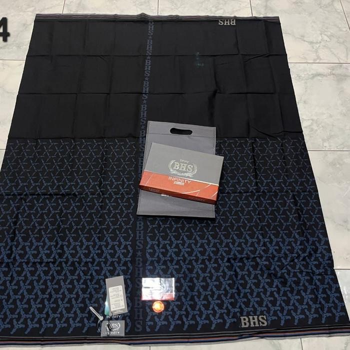 sarung goyor tenun BHS infinity PMA silver