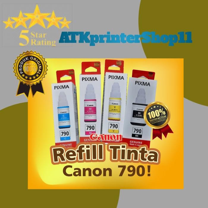 Tinta Canon 790 Black - Hitam G1010 G2010 G3010 / G1000 G2000 G3000