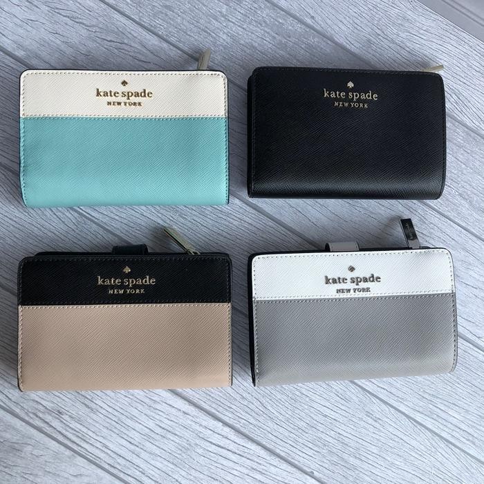 Dompet Wanita Kate Spade Staci Medium Compact Bifold Wallet Original