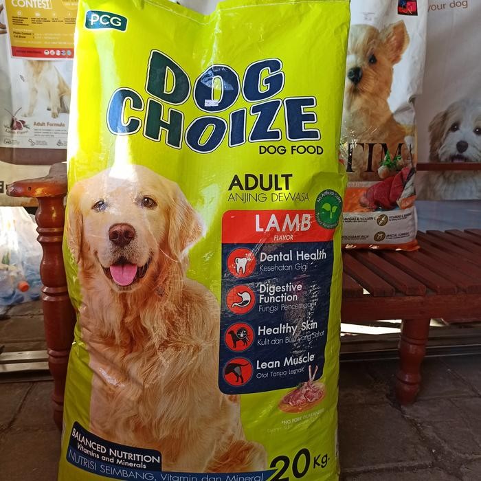 Dog Choize Lamb 20Kg Makanan Anjing