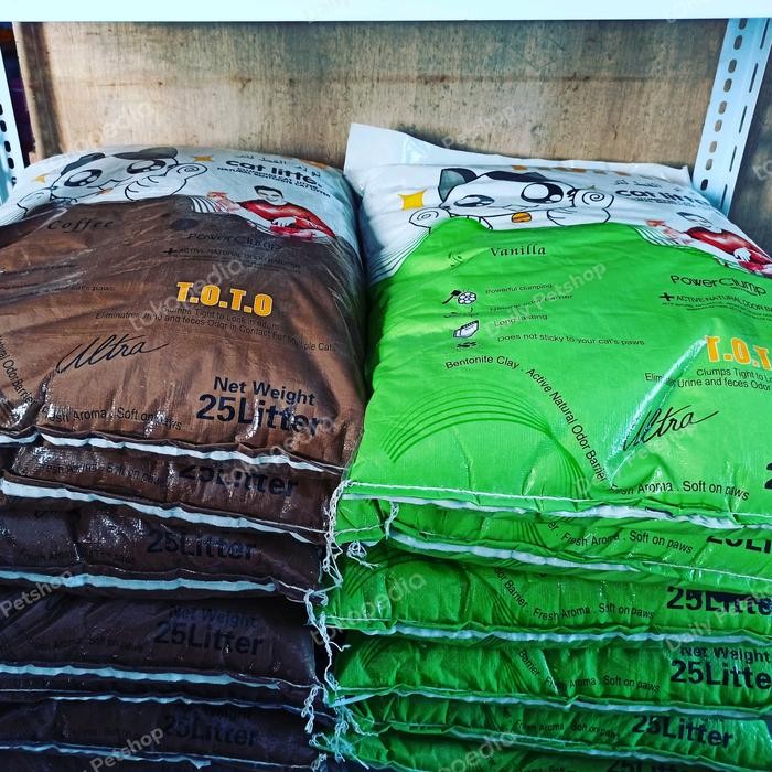 Pasir Toto 25 Liter Pasir Kucing