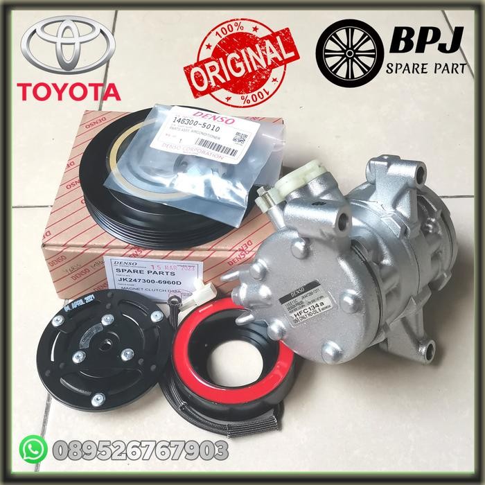 Compressor Kompresor Ac Toyota Yaris Lele 2014 All New Vios Gen 3 2013 Kode 014