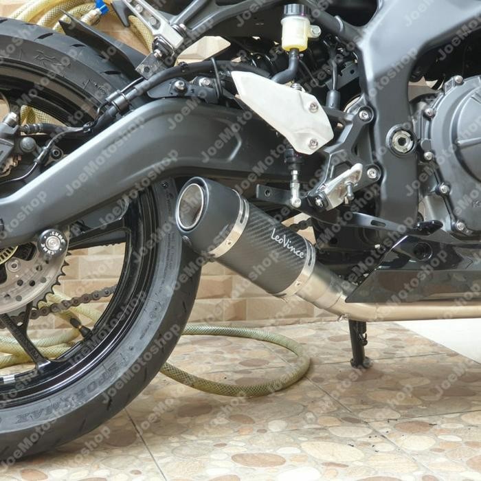 Knalpot Leovince Gp Corsa Evo Short Fullsystem Kawasaki Zx25r Zx 25r
