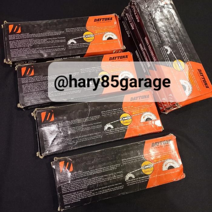 Rante Rantai Daytona 428 110L Black Japan