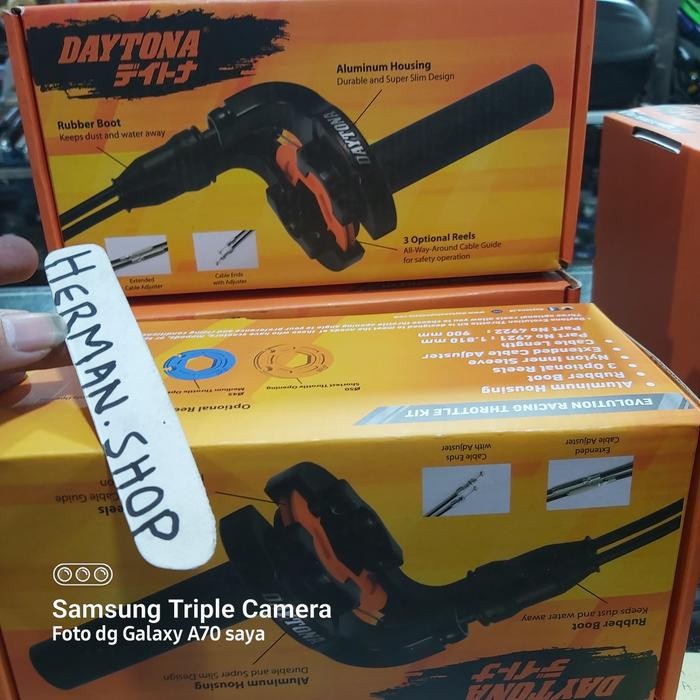 Gas spontan daytona original / gas spontan daytona original 2 kabel