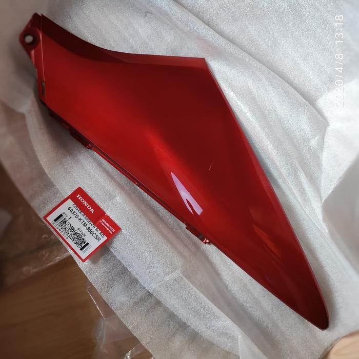 Cover Side Supra X 125 Kanan Merah Maron2006-2013. 64370-Ktm-850Csr