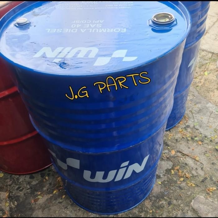 Oli Drum Oli Mesin Win Extreme Turbo Diesel Api Ci4/Sj Sae 40 / 15W-40 Kode 035