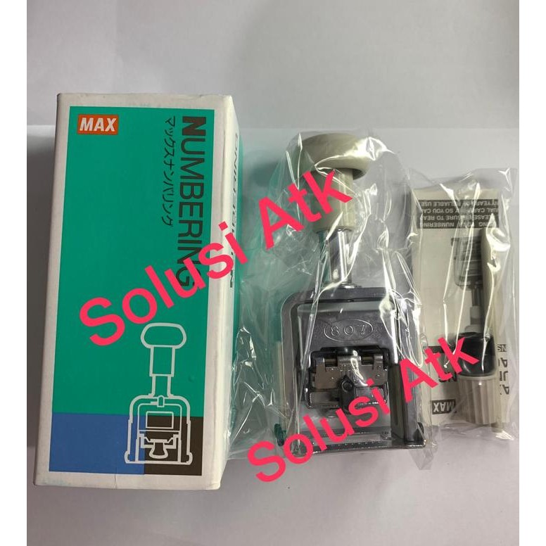 

Max numbering nomerator N-807