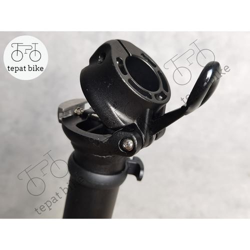 Handlepost Sepeda Lipat/Seli Litepro Tipe/Model Lengkung Oversize