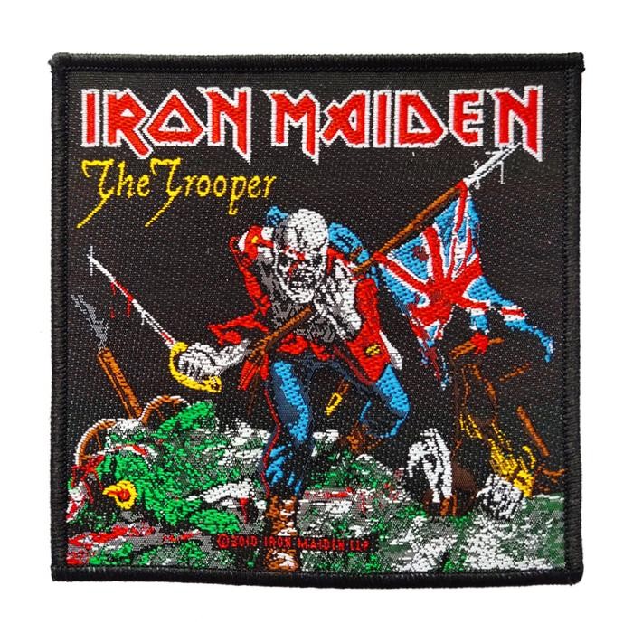 IRON MAIDEN THE TROOPER WOVEN PATCH