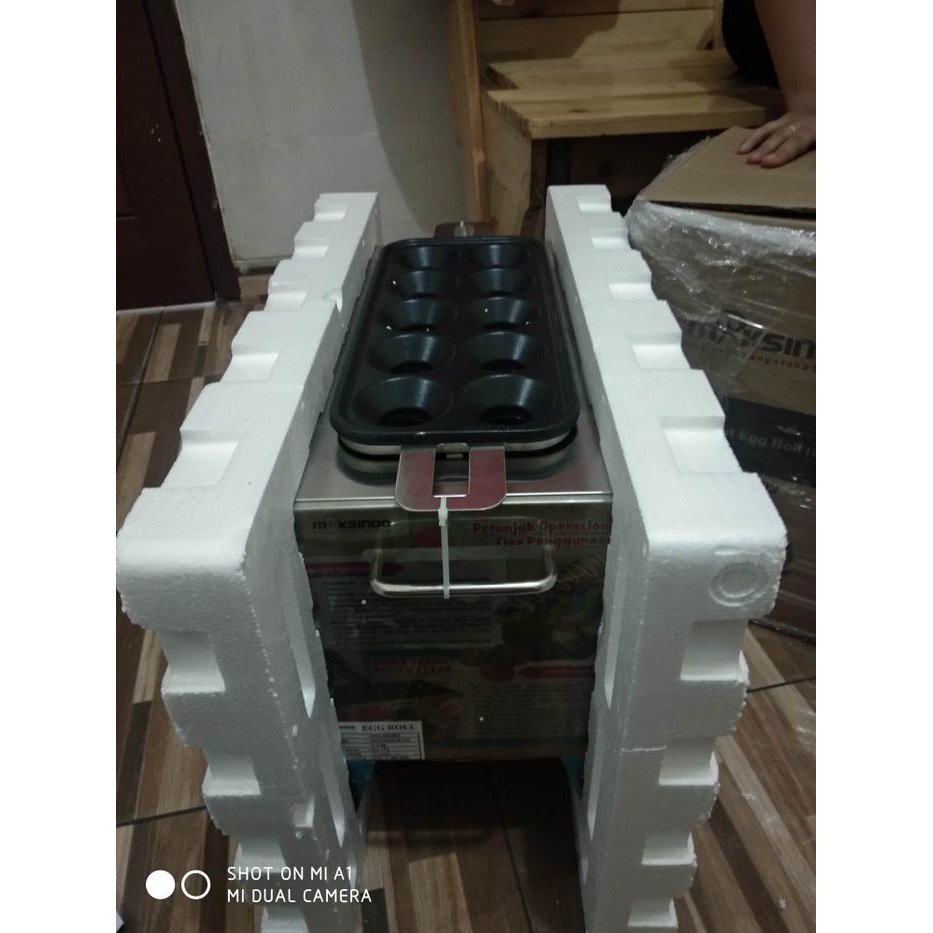 Mesin sosis telor gas sostel maksindo