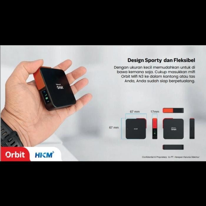 Telkomsel Orbit Fi N3 Orbit N3 HKM M23 Free 15GB 3000Mah 32User Bypass All Operator
