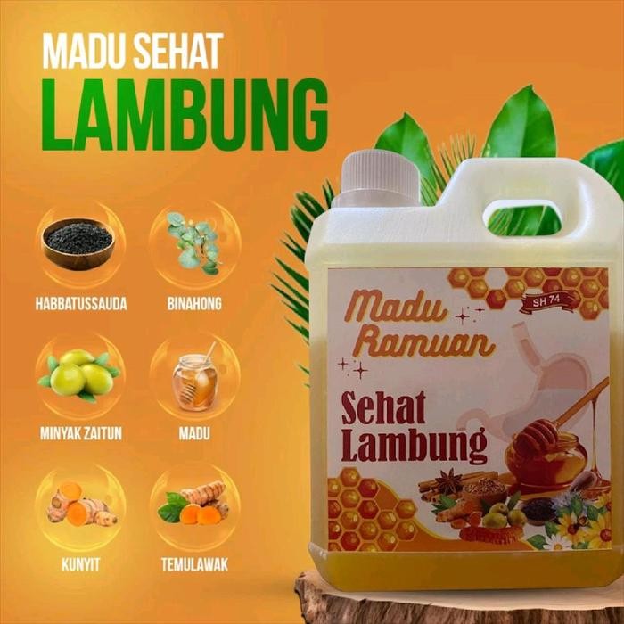 

Madu Lambung 1 Kg Herbal Asam Lambung Maag dan Gerd Kunyit Zaitun