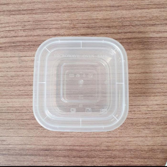 Mangkok Plastik DM 500ml Thinwall kotak SQ 500 ml thin wall