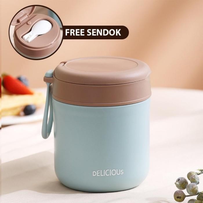 

(Expert) TEMPAT SUP BOTOL CANGKIR SUP UKURAN 430ML PORTABLE SOUP BOTTLE