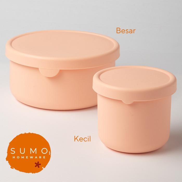 

(Expert) SUMO - HARUKA Kotak Food Serbaguna Tempat Lunch Box Silicone Penyimpanan Bekal Bento Box