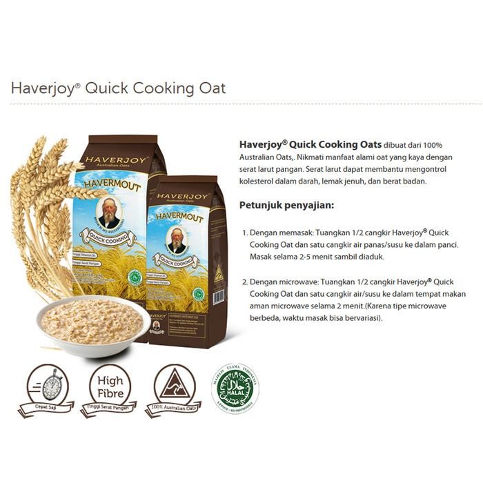 

(Allthebest) Haverjoy Quick Cooking Oat 1kg - Havermout Oats