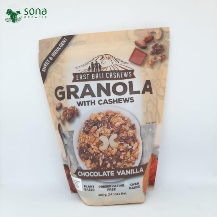 

(Allthebest) East Bali Cashew-Granola with Cashew Chocolate Vanila 400 gr