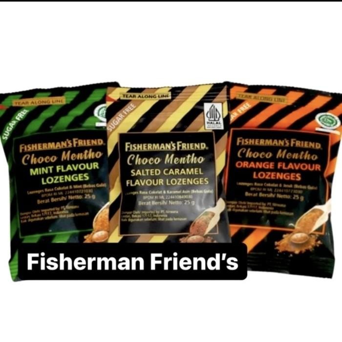 

(Allthebest) Permen Fisherman's Friend Sugar Free Choco Mentho