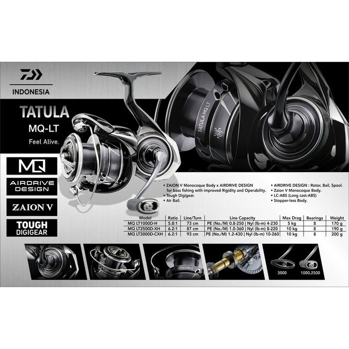 REEL DAIWA 23 TATULA MQ LT