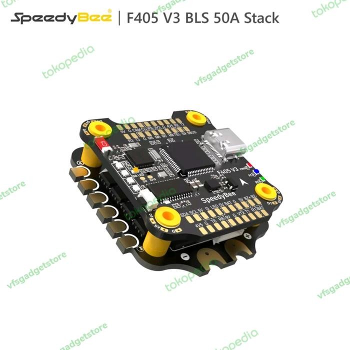 SPEEDYBEE F405 V3 FC STACK GPS BLACKBOX BLUETOOTH ESC 50A BLHELI_S