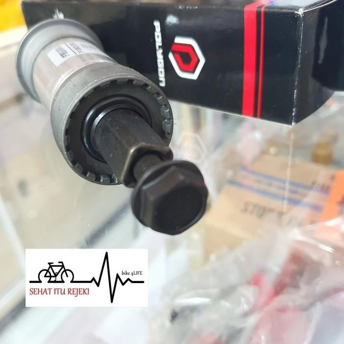 BB KOTAK BOTTOM BRACKET BEARING SEPEDA POLYGON 68 / 122 MM FEIMIN