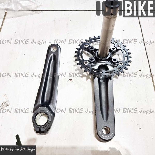 CRANK SHIMANO DEORE M5100 32T HT2 CRANKSET SINGLE CHAINRING M 5100