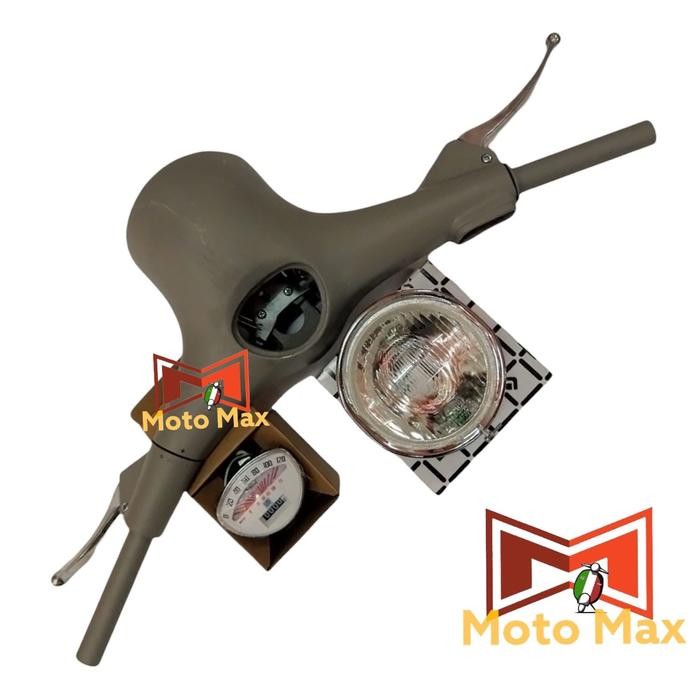 Stang Bulat Vespa Super 66 Sprint Komplit