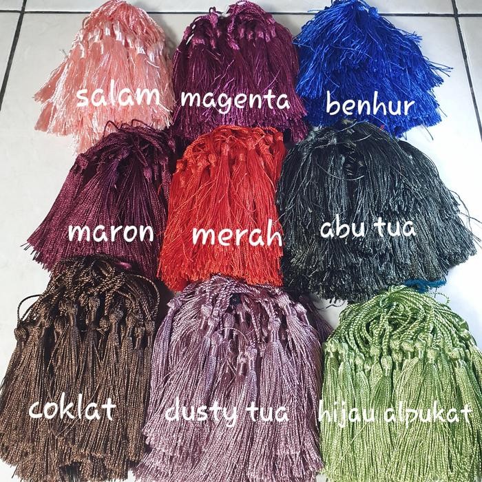 

Rumbai /Tasel warna
