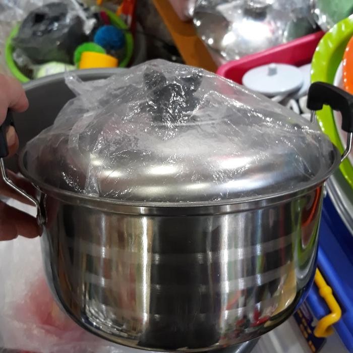 Panci Stainless 8 Inch Panci Kecil Panci Masak Panci Gagang Mie Gratisongkir
