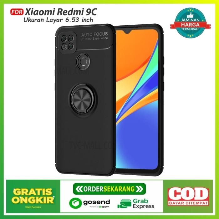 [Expert] Case Autofocus Softcase Magnetic Ring For Xiaomi Redmi 9C