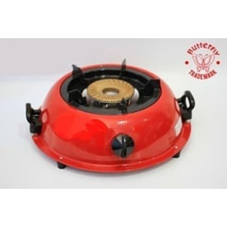 Kompor Gas 1 Tungku Bulat Butterfly 328 Tornado