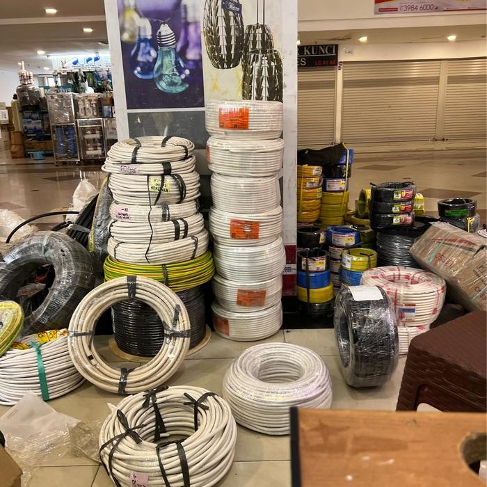 Kabel Listrik Supreme Nym 4x2,5 Putih 50M / NYM 4x2.5 Supreme Engkel