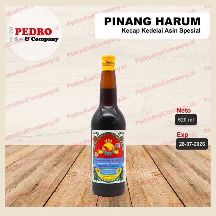 

Pinang harum kecap asin SPECIAL 620 ml - soy sauce New