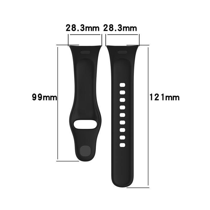 (Expert) Silicone Strap Tali Jam Silikon Rubber for Redmi Watch 3 Mi Watch3