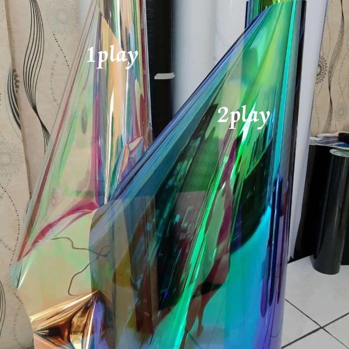 Ready Kaca Film Pelangi Chameleon Bunglon Sparta One Way Anti Panas Mobil Original