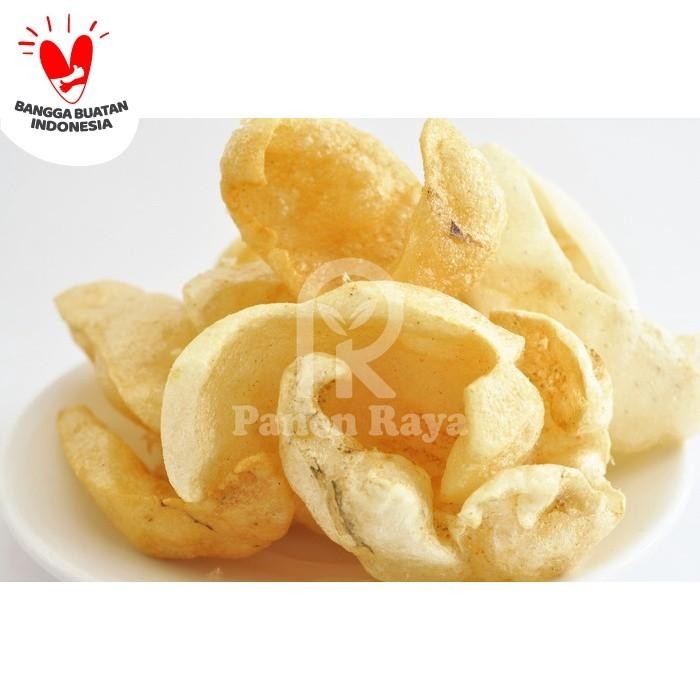 

(Expert) Krupuk Krecek Rambak Kerbau Tipis PR 250gr Keripik Kulit Siap Makan