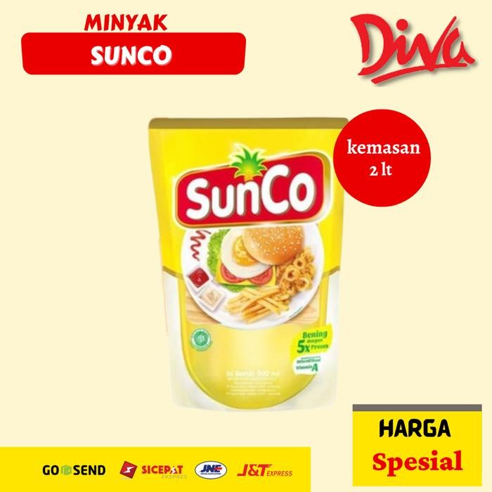 

Minyak goreng sunco pouch 2 liter / Sunco Refill 2 liter