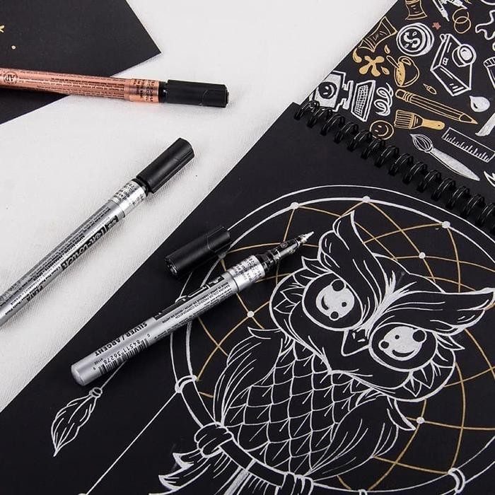 

POTENTATE BLACK PAPER WIRE SKETCH BOOK A5/A4- 120GSM KODE 892