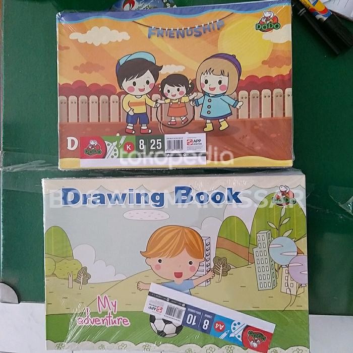

[PACK ISI 10] BUKU GAMBAR A4 DODO / DRAWING BOOK KODE 85
